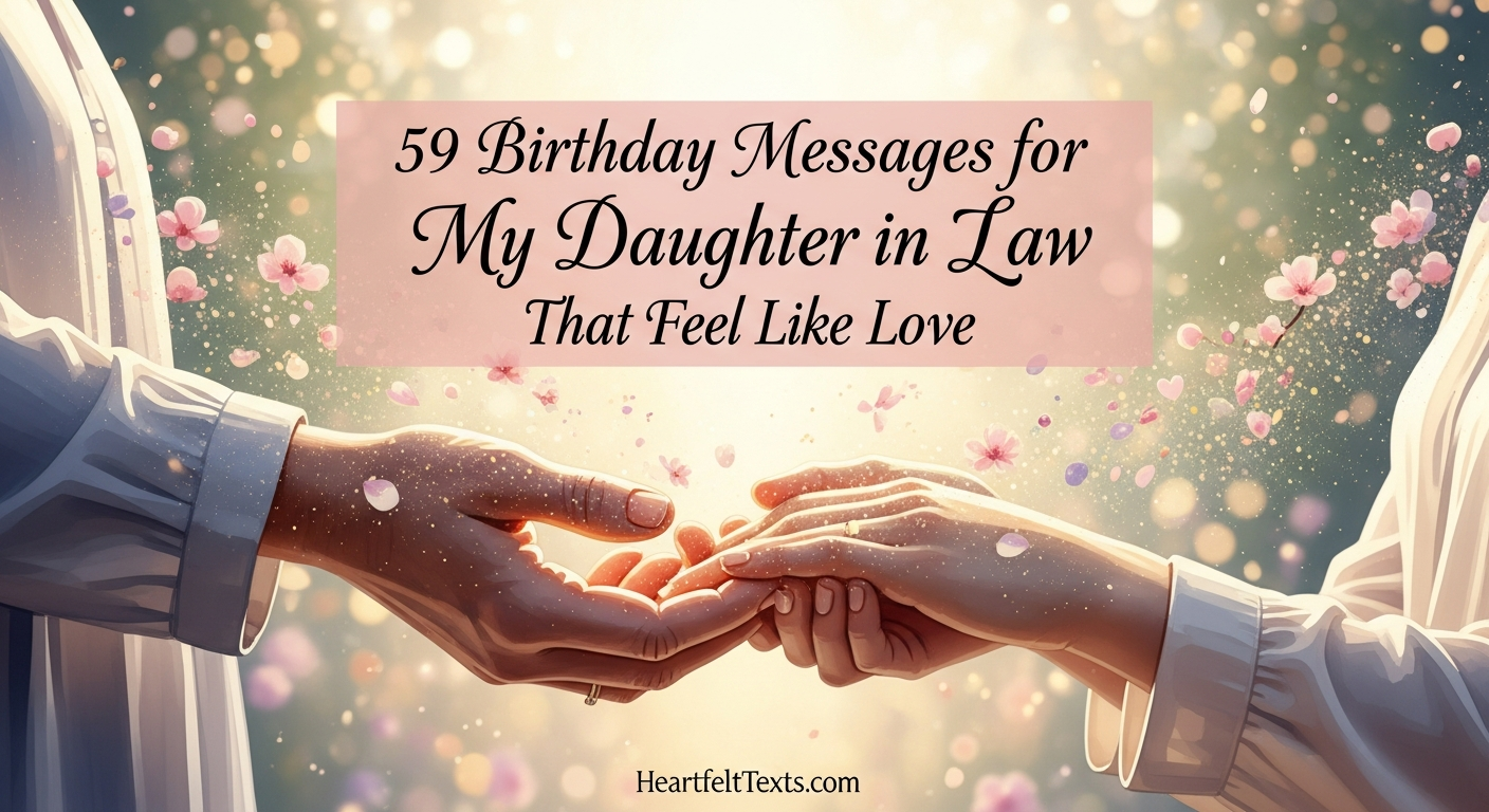 59 Birthday Messages for My Daughter in Law That Feel Like Love