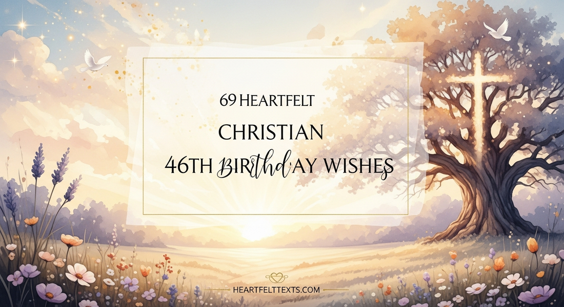 69 Heartfelt Christian 46th Birthday Wishes