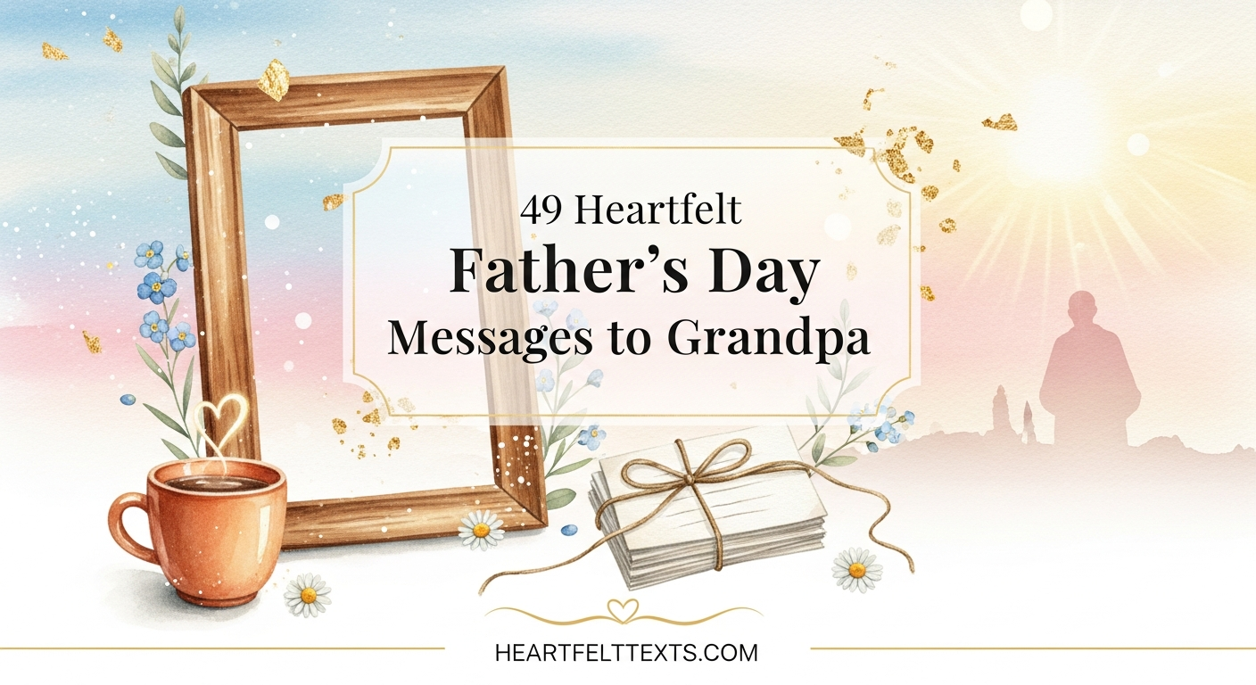 49 Heartfelt Father's Day Messages to Grandpa