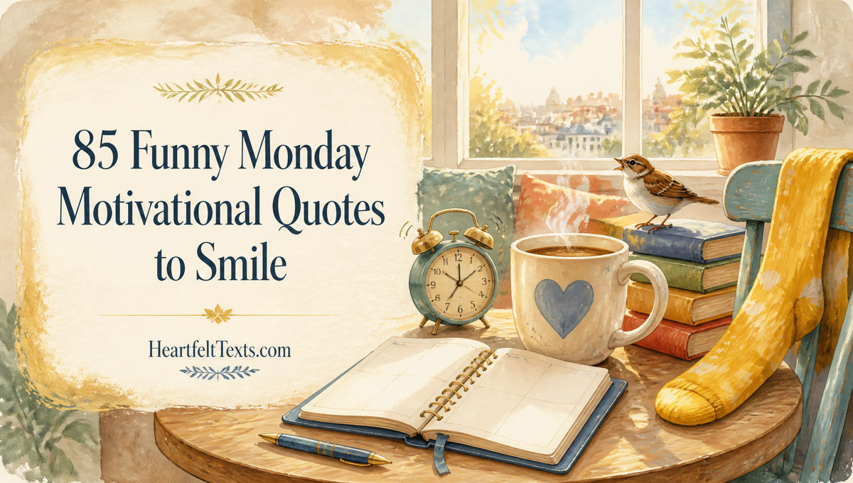 85 Funny Monday Motivational Quotes to Smile – HeartfeltTexts