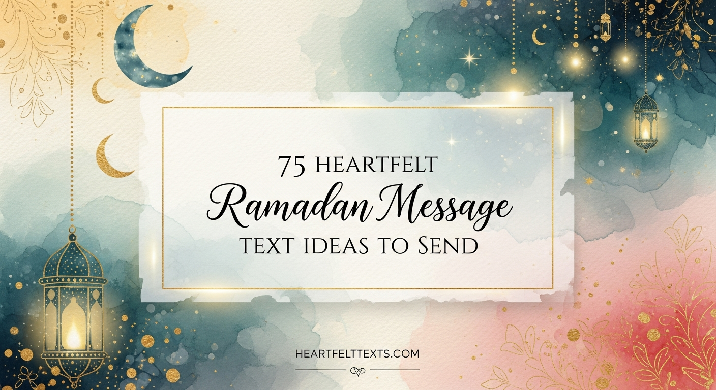 75 Heartfelt Ramadan Message Text Ideas to Send