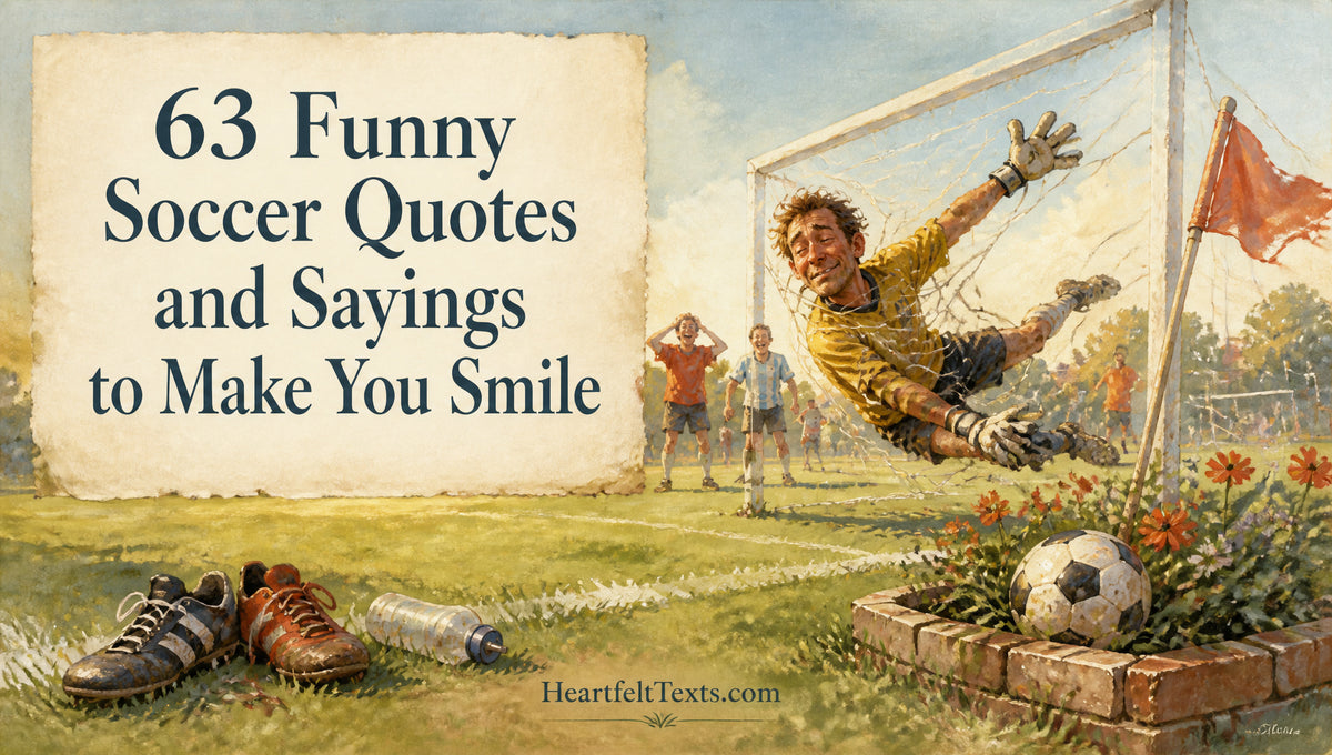63 Funny Soccer Quotes and Sayings to Make You Smile