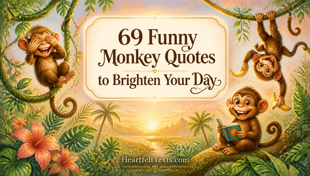 69 Funny Monkey Quotes to Brighten Your Day