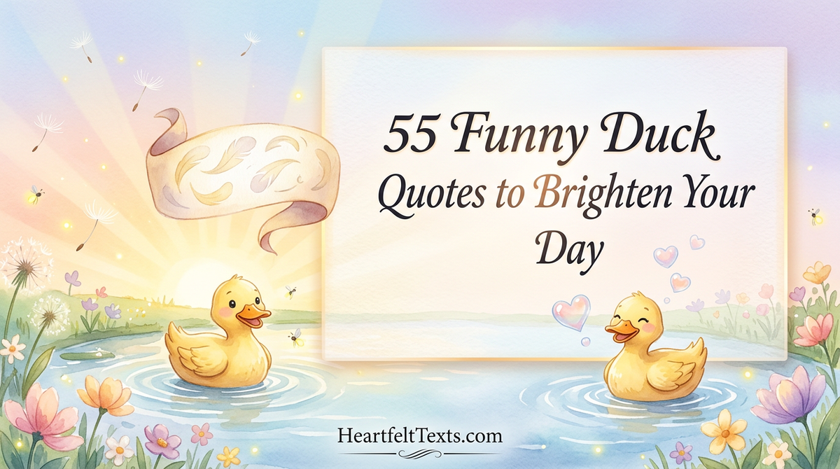 55 Funny Duck Quotes to Brighten Your Day