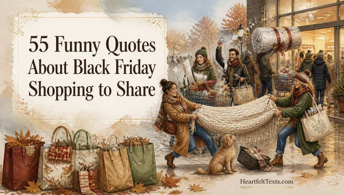 55 Funny Quotes About Black Friday Shopping to Share