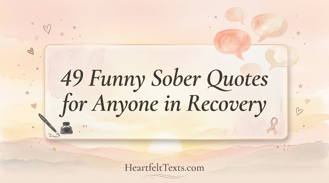 49 Funny Sober Quotes for Anyone in Recovery
