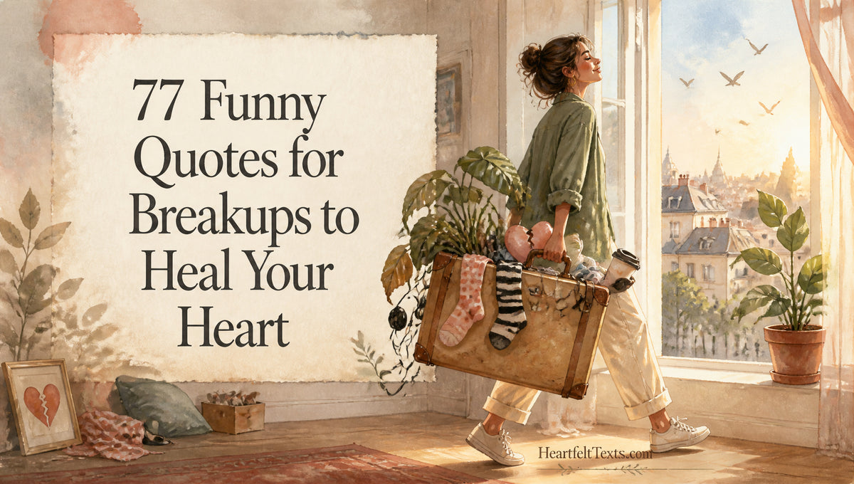 77 Funny Quotes for Breakups to Heal Your Heart