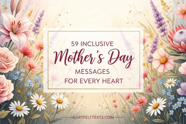 59 Inclusive Mother's Day Messages For Every Heart
