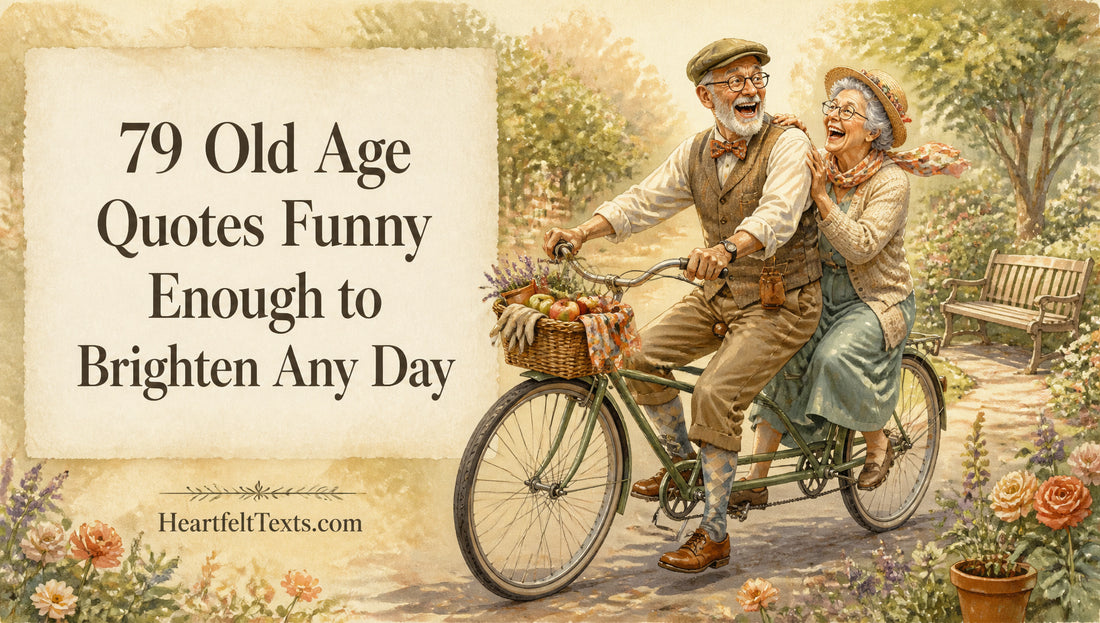 79 Old Age Quotes Funny Enough to Brighten Any Day