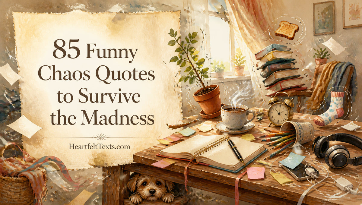 85 Funny Chaos Quotes to Survive the Madness