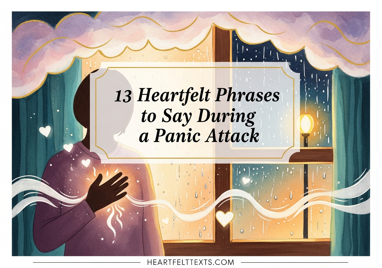 13 Heartfelt Phrases to Say During a Panic Attack