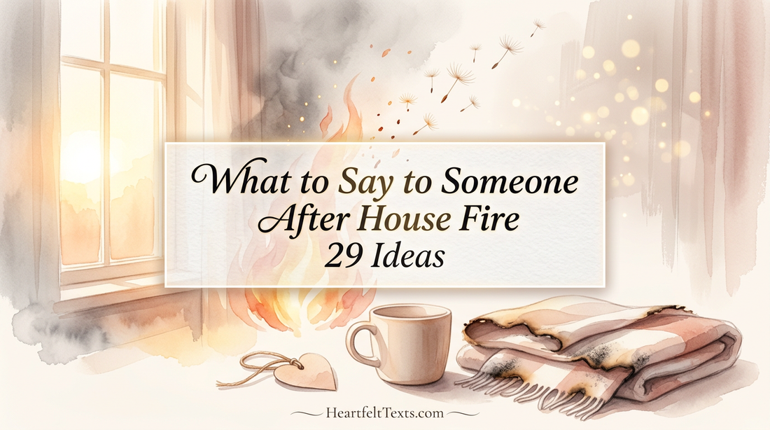 What to Say to Someone After House Fire 29 Ideas