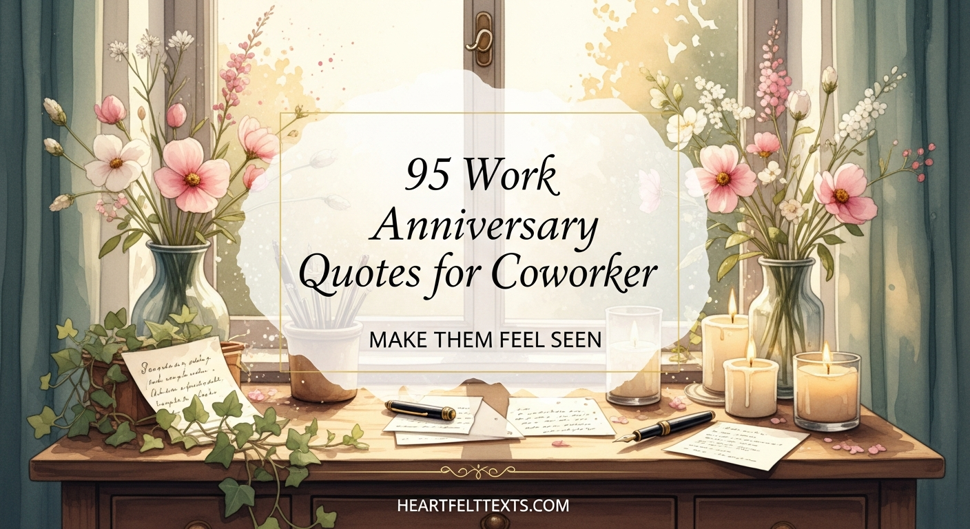 95 Work Anniversary Quotes for Coworker Make Them Feel Seen