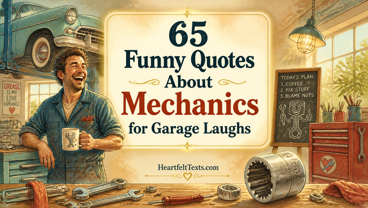 65 Funny Quotes About Mechanics for Garage Laughs