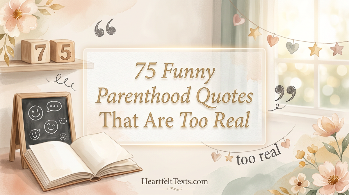 75 Funny Parenthood Quotes That Are Too Real