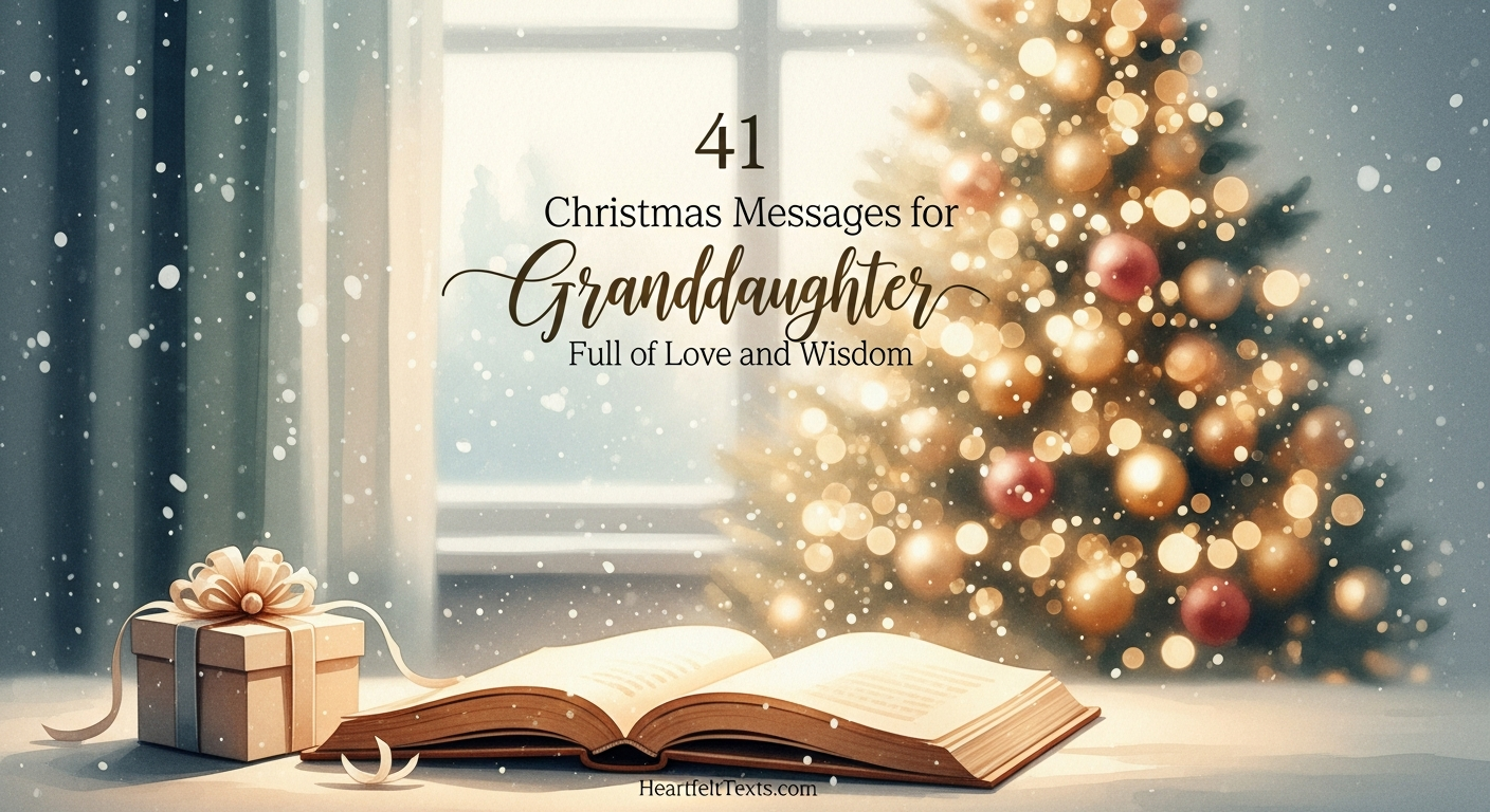 41 Christmas Messages for Granddaughter Full of Love and Wisdom