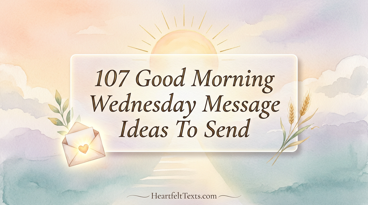 107 Good Morning Wednesday Message Ideas To Send