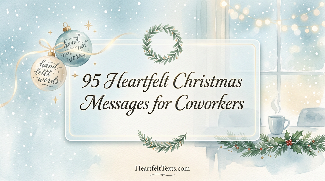 95 Heartfelt Christmas Messages for Coworkers