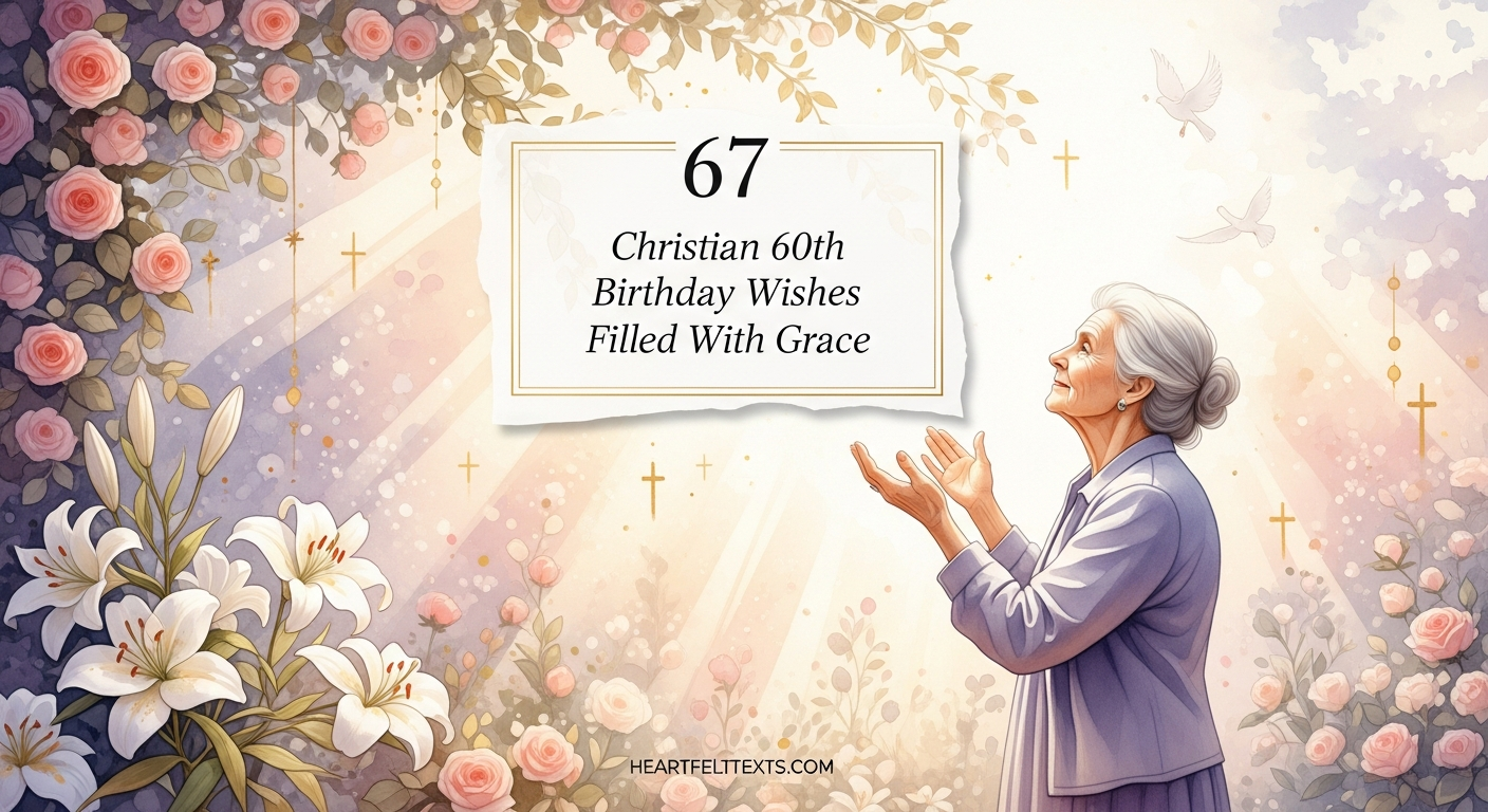 67 Christian 60th Birthday Wishes Filled With Grace