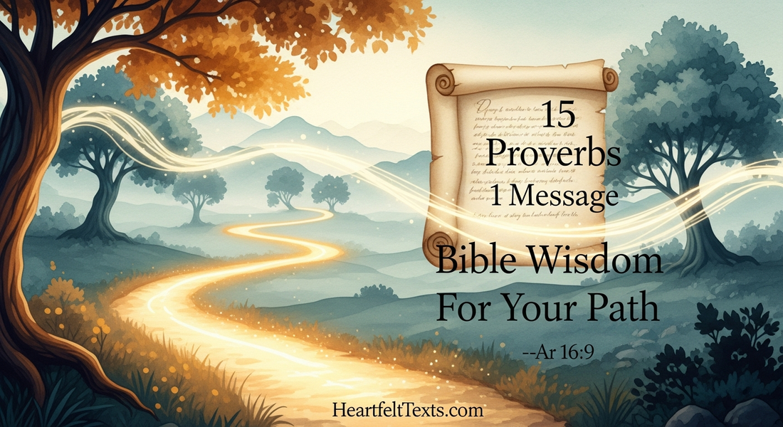 15 Proverbs 1 Message Bible Wisdom For Your Path