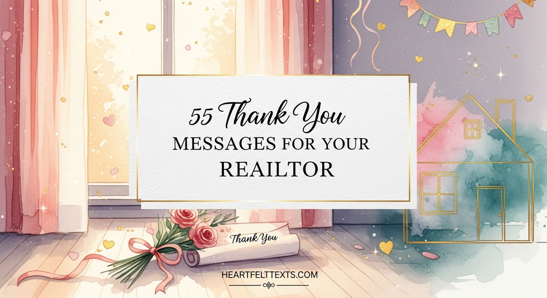55 Thank You Messages for Your Realtor