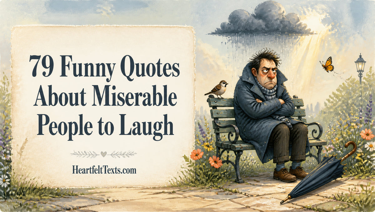 79 Funny Quotes About Miserable People to Laugh