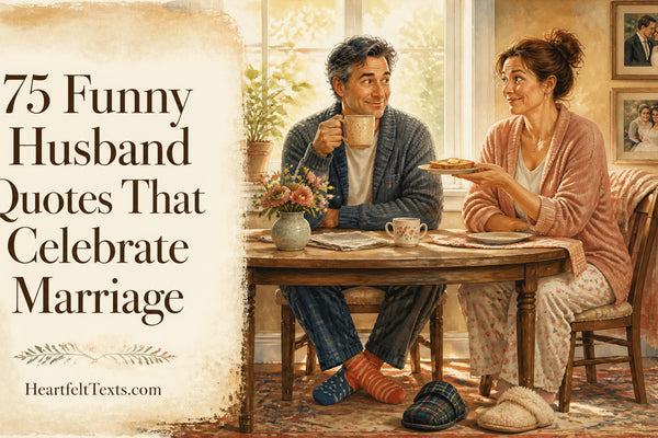 75 Funny Husband Quotes That Celebrate Marriage