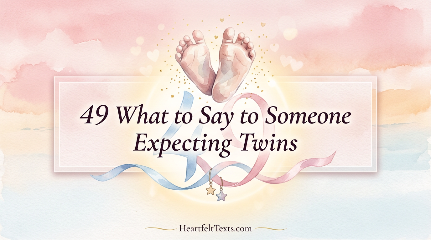 49 What to Say to Someone Expecting Twins