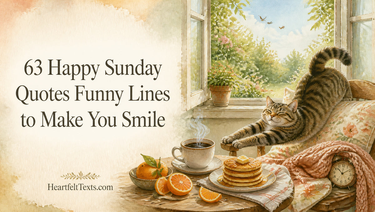 63 Happy Sunday Quotes Funny Lines to Make You Smile