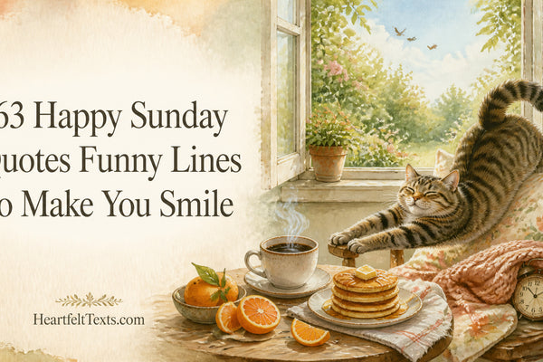 63 Happy Sunday Quotes Funny Lines to Make You Smile