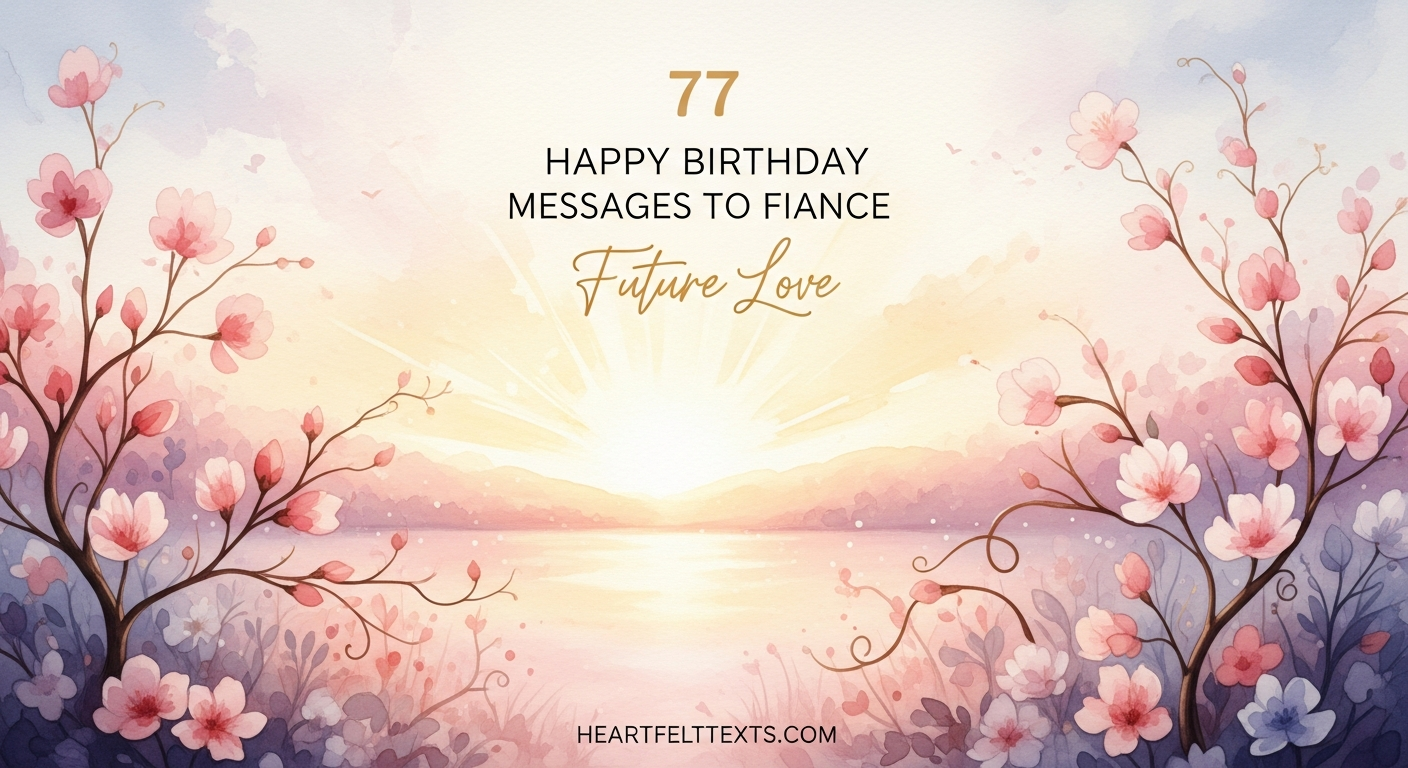77 Happy Birthday Messages to Fiance Future Love