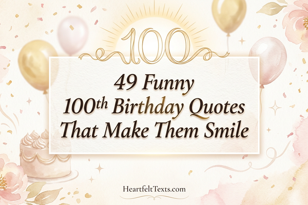 49 Funny 100th Birthday Quotes That Make Them Smile