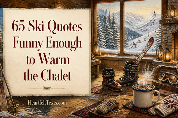 65 Ski Quotes Funny Enough to Warm the Chalet