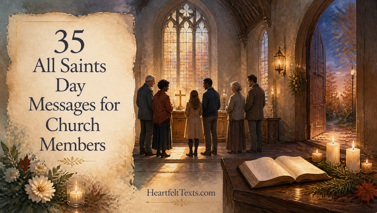 35 All Saints Day Messages for Church Members
