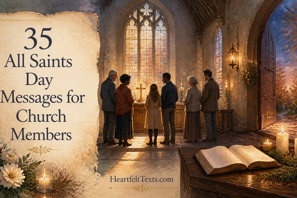 35 All Saints Day Messages for Church Members