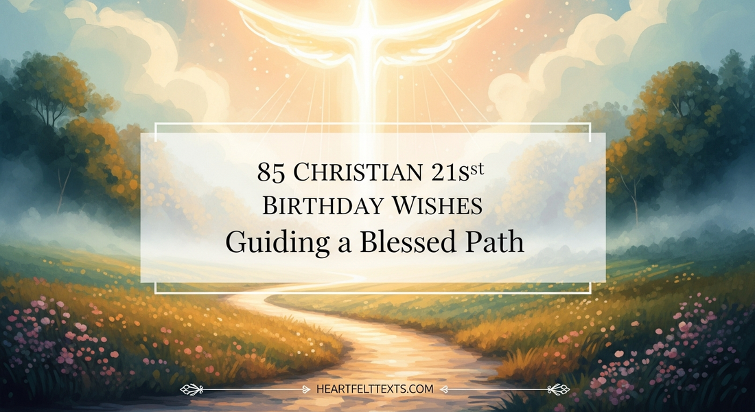 85 Christian 21st Birthday Wishes Guiding a Blessed Path