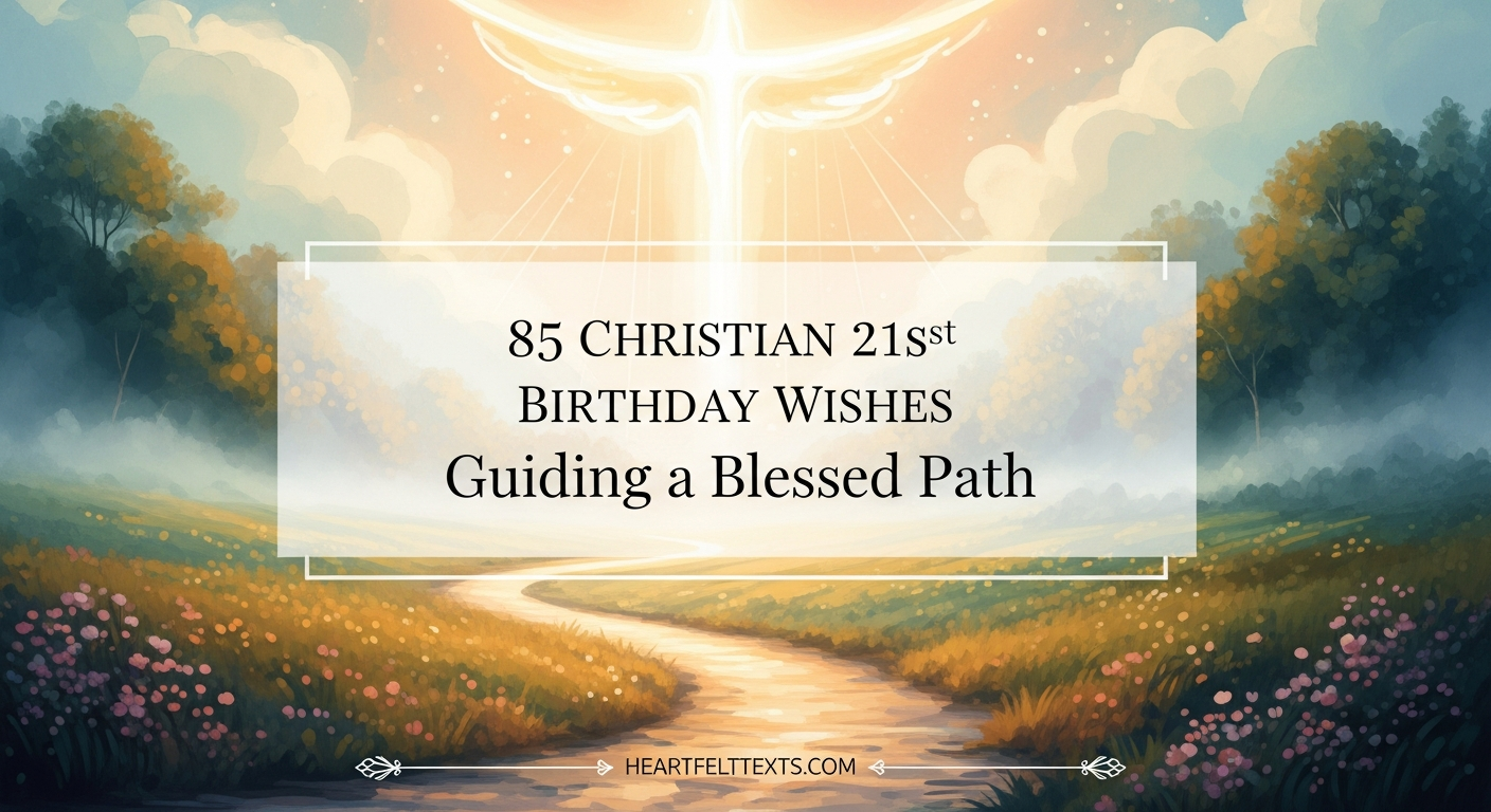 85 Christian 21st Birthday Wishes Guiding a Blessed Path