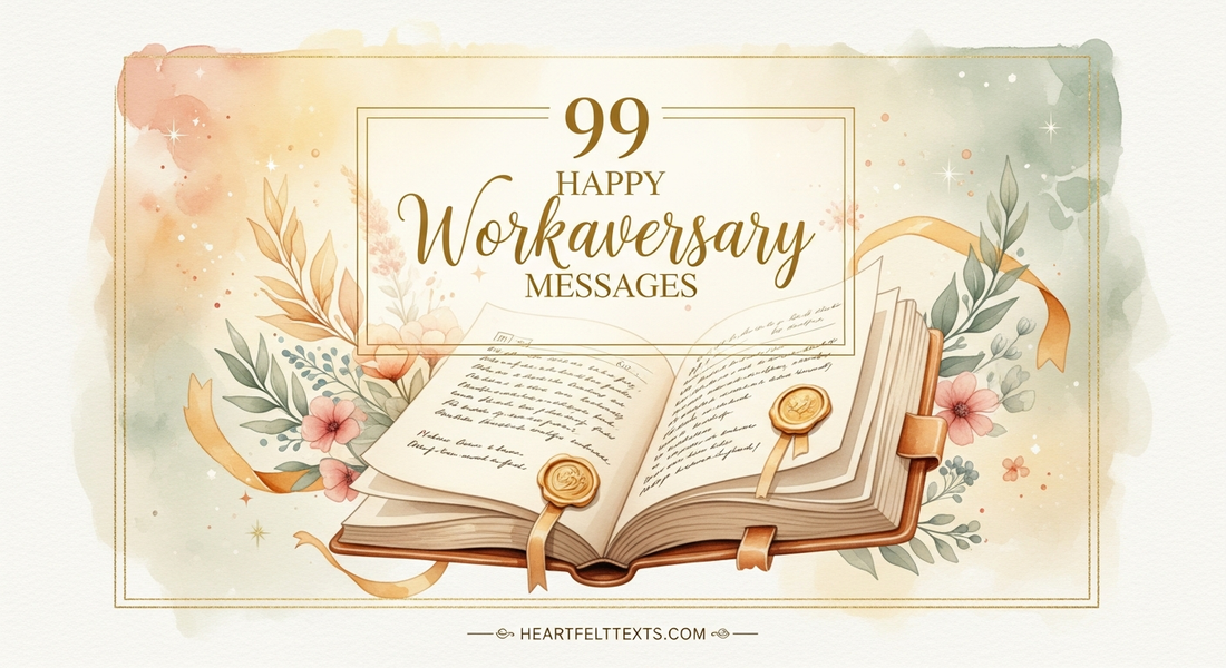 99 Happy Workaversary Messages Celebrating Their Journey
