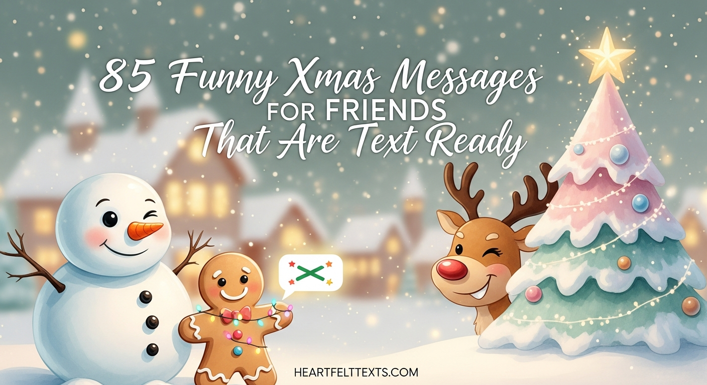 85 Funny Xmas Messages for Friends That Are Text Ready – HeartfeltTexts