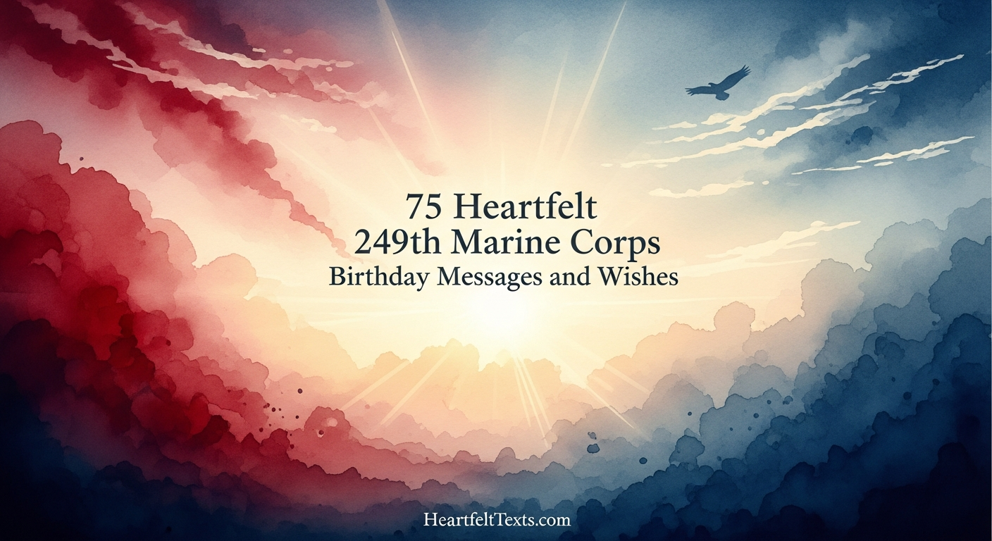 75 Heartfelt 249th Marine Corps Birthday Messages and Wishes