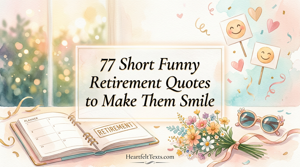 77 Short Funny Retirement Quotes to Make Them Smile