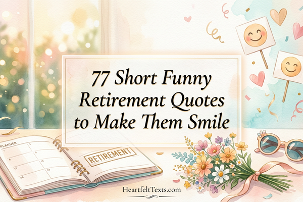 77 Short Funny Retirement Quotes to Make Them Smile