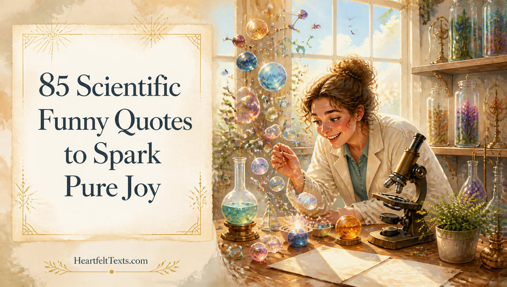 85 Scientific Funny Quotes to Spark Pure Joy
