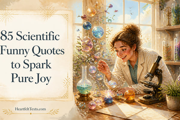 85 Scientific Funny Quotes to Spark Pure Joy
