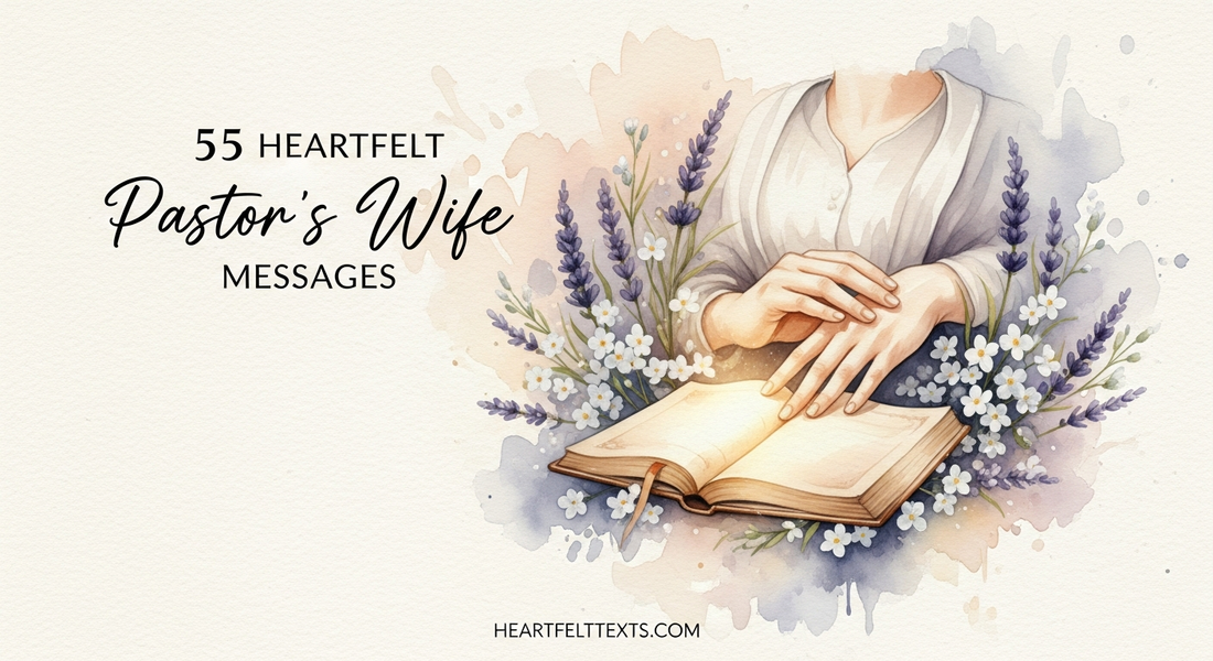 55 Heartfelt Pastor's Wife Messages