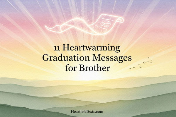 11 Heartwarming Graduation Messages for Brother