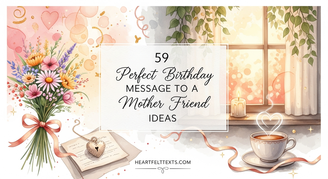 59 Perfect Birthday Message to a Mother Friend Ideas