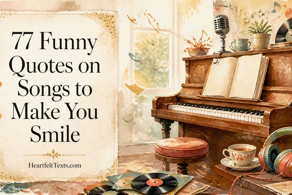 77 Funny Quotes on Songs to Make You Smile