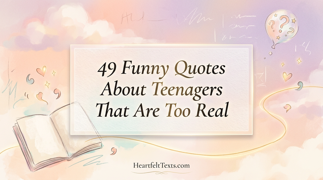 49 Funny Quotes About Teenagers That Are Too Real