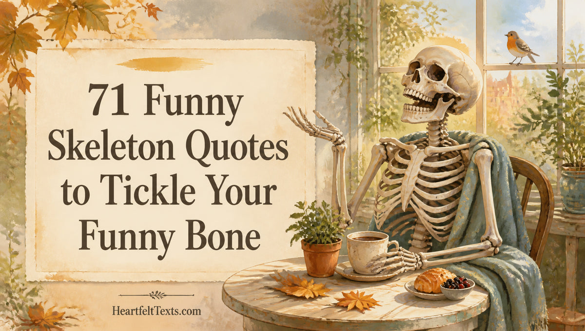 71 Funny Skeleton Quotes to Tickle Your Funny Bone